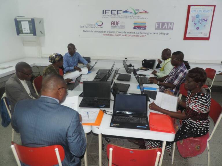 AUF : les experts rassurent de l’avancement de la conception des modules du bilinguisme destinés aux écoles congolaises