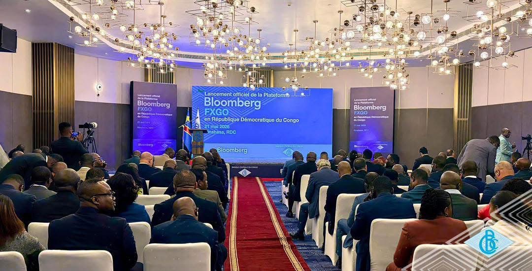 RDC : la Banque Centrale du Congo lance la plateforme Bloomberg FXGO pour moderniser le marché des changes