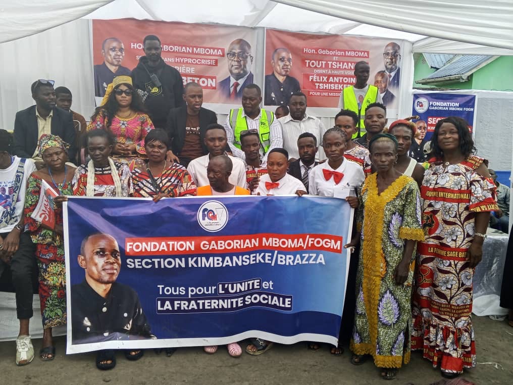 Kinshasa : Gaborian Mboma installe une nouvelle section de sa fondation à Kimbanseke‎